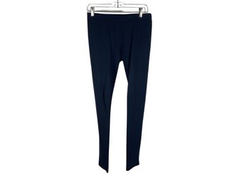 Magaschoni New York Navy Blue Stretch Pants - Size M