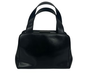 Prada Black Calf Fame Bag