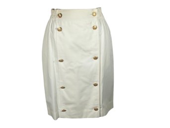 Vintage Mondi Button Skirt W. Germany - Size 40