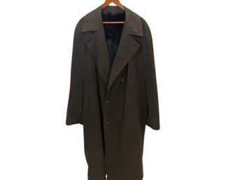 Mens Suede With Mink Fur Lining Coat