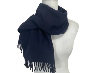 Vintage Cashmere Blue Scarf