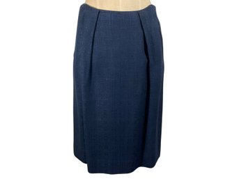 Hermes Paris Long Blue Skirt - Size 40