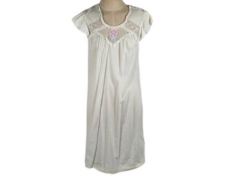 Amor Perfeito Cotton Nightgown  Dress - Size Grande
