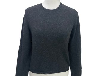 Oscar De La Renta Charcoal Sweater Size M