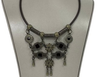 Multi Layered Metal Necklace