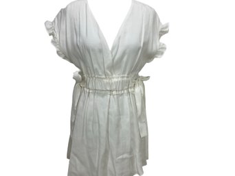 Zara White Dress Size M