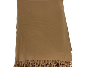 Hermes Fringe Cashmere And Lambswool Throw Blanket