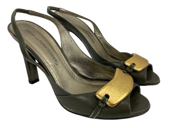 Diane Von Furstenberg Slingback Heels Size 6