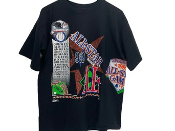 1992 All Star Game Graphic T-shirt Size XL