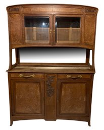 Vintage Art Deco Chest And Hutch