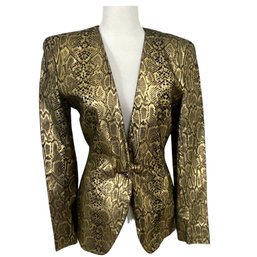 Gloria Sachs New York Sample Gold Jacket