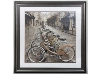 City Street Ride By Alan Blaustein Framed Print