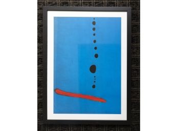 Joan Miro Bleu II Framed Poster
