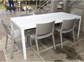Design Within Reach Outdoor Table And Chairs- Paid $4000