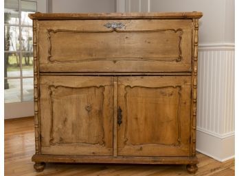 19th Century Drop Front Pine Chest