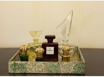 Perfume Collection With Tray