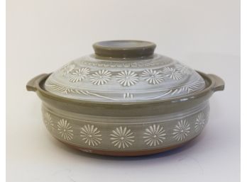 Japanese Clay Covered Bowl