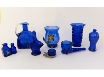 Cobalt Blue Glass Collection