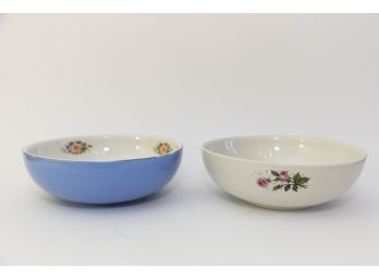 Two Hall China Bowls