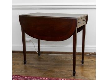 Mahogany Drop Leaf Side Table