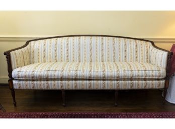 Vintage Hickory Chair Striped Sofa