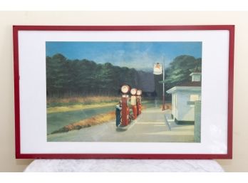 Edward Hopper Gas Station Framed Print