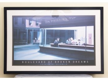 Boulevard Of Broken Dreams Framed Print