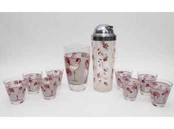 Red Rooster Barware Collection