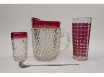 Cranberry Glass Collection