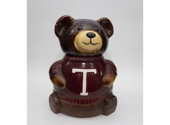 Teddy Bear Ceramic Cookie Jar