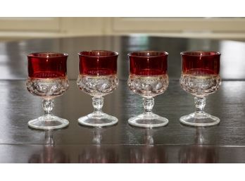 Ruby Glasses Set Of 4