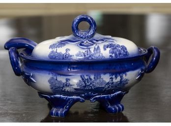 Ironstone Blue Tureen