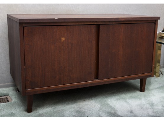Mid Century Modern Low Cabinet Side Table