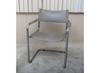 Bauhaus Style Chrome Arm Chair