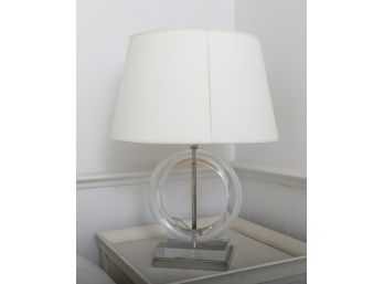 Modern Acrylic Table Lamp With Shade