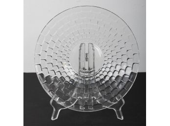 Rene Lalique 'Ecailles' Art Deco Glass Plate