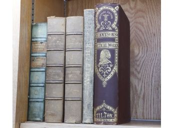 Lot Of 5 Literature And Poetry Books.