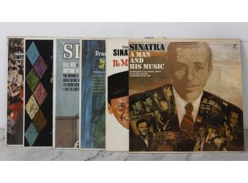 6 Frank Sinatra Record Albums/vinyl