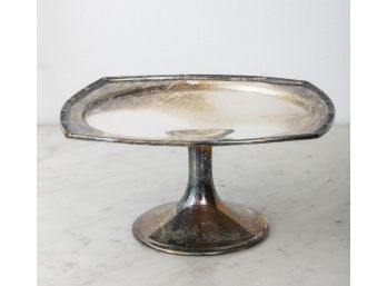 Silver Plated Pedestal Cake Stand