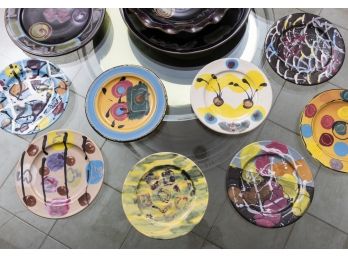 20 Designer Ceramic Glazed Serving Plates