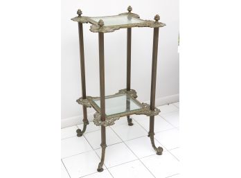 Victorian Brass Plant Stand