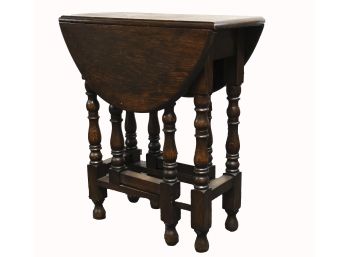 Antique Oak Gate Leg Table