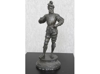 French Spelter Statue, Early 20th C.