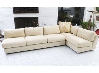 2 - Piece Custom Upholstered Chaise L-Sectional