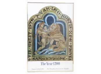 The Year 1200:  Metropolitan Museum Of Art Exhibition Poster