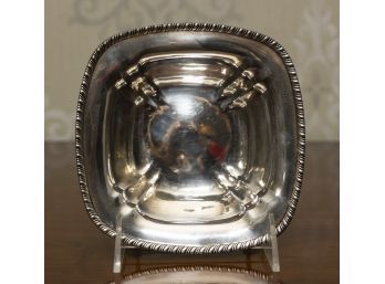 Sterling Silver Square Rounded Dish 113 Grams