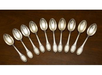 10 Buccellati Sterling Silver Spoons