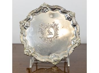 G.W. Silver Plated Salver