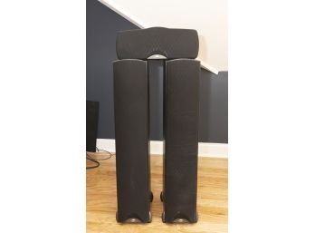 Klipsch Synergy F2 Floor Speakers With Center Speaker