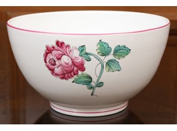 Strasbourg Flowers Porcelain Bowl For Tiffany & Co.